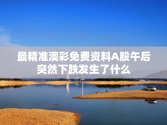 最精准澳彩免费资料	A股午后突然下跌发生了什么
