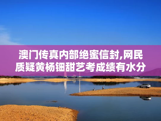 澳门传真内部绝蜜信封,网民质疑黄杨钿甜艺考成绩有水分