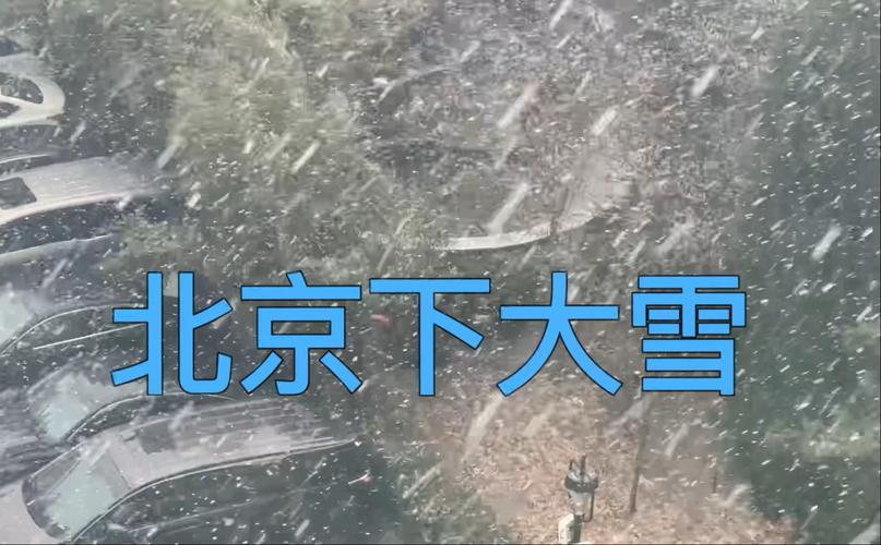 北京下雪;北京下雪了